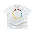 to see thru closed eyes tee
